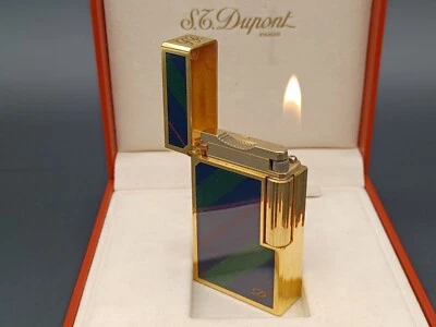 $552.46 • Buy ST Dupont Gas Lighter Line 1 BR Magnum - Gold Pltd & Lacquer - AS10-0598C0
