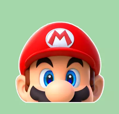 Super Mario Sticker Decal • $1.99