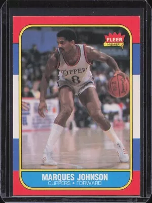 1986-87 Fleer #54 Marques Johnson • $7.50