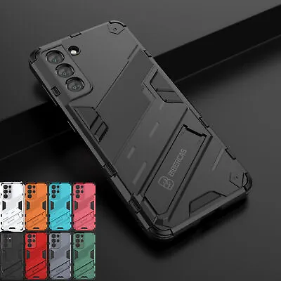 $6.39 • Buy Shockproof Rubber Stand Hybrid Case Cover For Samsung Galaxy S21/S21+/S22 Ultra