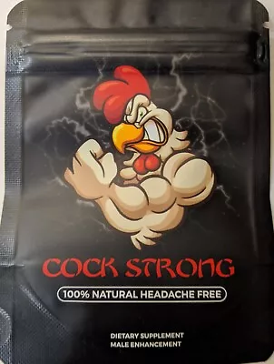 10 COCK STRONG Male Enhance Pills Erectile Enlargement Last Longer • $29.99