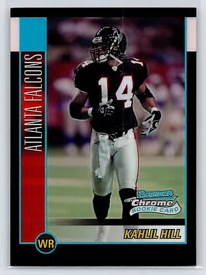 Kahlil Hill 2002 Bowman Chrome Refractors RC 445/500 #207 Atlanta Falcons • $2.99