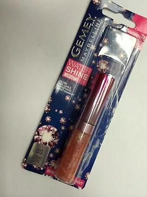 £3.99 • Buy Maybelline Gemy Watershine Lip Gloss 613 - Cosmic Coral