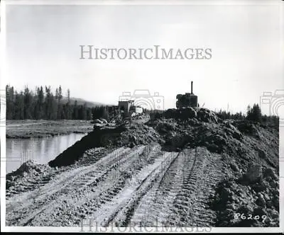 1954 Press Photo Monazite Mining In Idaho • $19.99