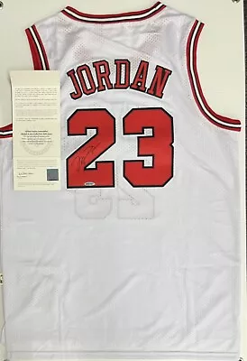 $18990 • Buy MICHAEL JORDAN Signed Jersey White M&N 1997-98 HWC Authentic UDA #BAM23909