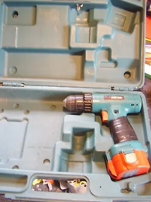 Makita Battery Drill With Battery & Case Untested Spares Repair No Charger 12v • £9.99