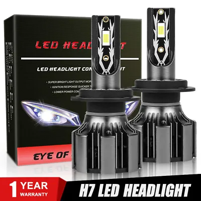 120W H7 LED Headlight Bulbs Low Beam Conversion Kit Super Bright White 25000LM • $13.98