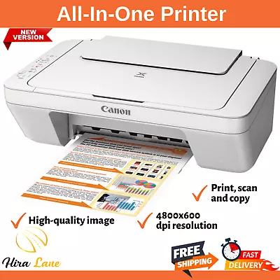 $59.39 • Buy Canon Pixma MG2560 Inkjet Printer Multifunction + Ink Cartridge Set All-in-One