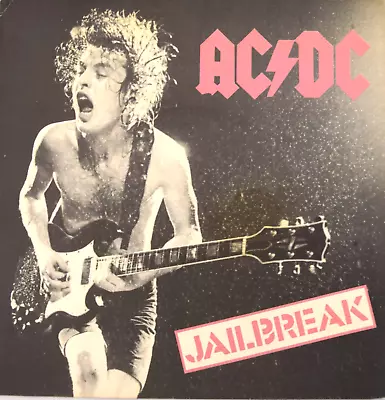 Ac/dc 7  Vinyl Jailbreak Rare Uk Picture Sleeve K10805 Played And Tested • $54.95