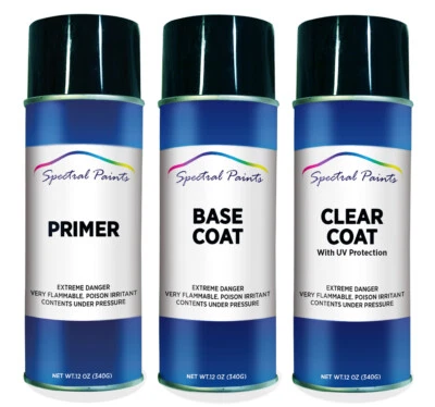 $62.99 • Buy For GMC WA195V Infinity Blue Met. Aerosol Paint Primer & Clear Compatible