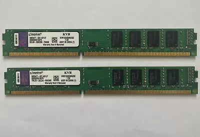 Kingston KVR1333D3N9/2G (4GB 2x2gb PC3-10600 (DDR3-1333) DDR3 SDRAM 1333 MHz • £9.99