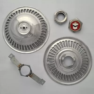 Lambretta Ulma / Vigano Style 10  Front & Rear Wheel Disc With Mounting Kit. • $186.75