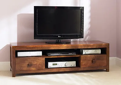 £344.84 • Buy Dakota Solid Mango Large Media/tv Unit 150cm W/drawers/shelves - Indian Wood