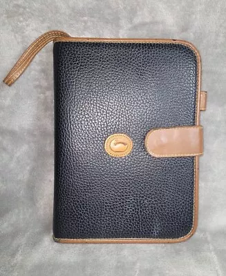 Vintage Dooney & Bourke  Planner/ Wallet Black Brown  • $45.99