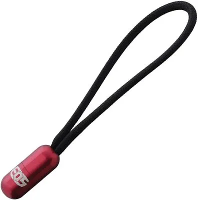 EOS Pill Bead Lanyard Red Aluminum Screw-Together Conceals Knot Made In USA • $35.09