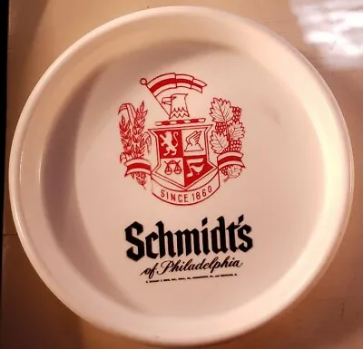 Vintage Schmidt's Of Philadelphia Beer 13  Plastic Beer Serving Tray • $14.99
