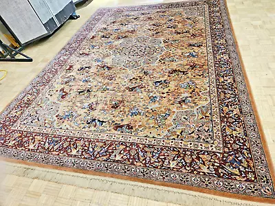 10x14 KARASTAN ANTIQUE HUNTING RUG 700 - 723 - 100% VERY GOOD CONDITION • $2595