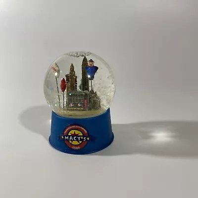 Macys Thanksgiving Day Parade Waterglobe Snow Globe 2008 • $29.97