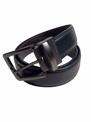 Dockers Men’s Vegan Leather Casual Belt Size 30-32 • $9.99
