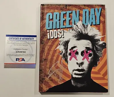 BILLIE JOE ARMSTRONG Signed GREEN DAY CD Book-PSA Authenticated • $224.99