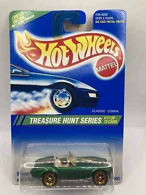 Hot Wheels 1995 Treasure Hunt #11/12 Classic Cobra  • $180