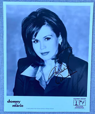 Marie Osmond Signed In Person 8x10 Promo Press Photo - Rare • $55