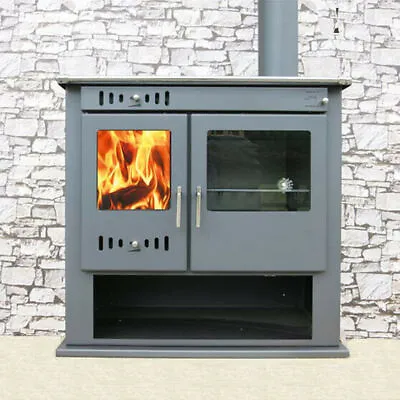 Wood Burning Range Cooker With Back Boiler - Unvented Hot Water • £1699.99