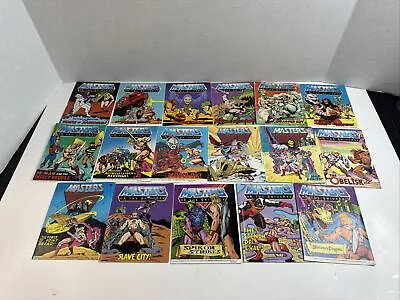 (17) Vintage He Man Masters Of The Universe Mini Comic Books MOTU Lot • $49.99