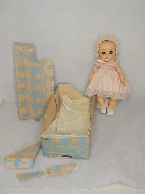 Vintage 1950’s 8” Vogue GINNETTE Sleep Eye Doll Orig. W/Orig. Box • $75