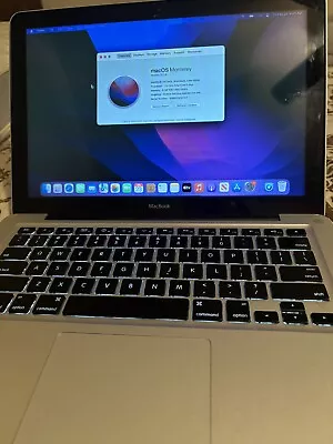 Apple MacBook A1278 13 Inch Laptop - Late 2008 Monterey 512gb Ssd • $80