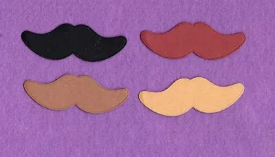 MUSTACHE #6 Background Die Cuts Scrapbook Cards • $1.50