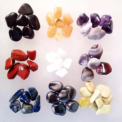 £1.95 • Buy Chakra Healing Crystals - Large - Tumble Stone Healing Crystals - Reiki Stones