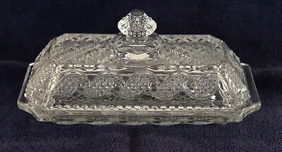 Avon Vintage Cape Cod Waves Crystalucent Glass Butter Dish • $15