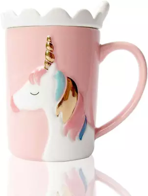 Cute Mugs Ceramic Unicorn Mug Funny Coffee Mug Personalized Unique Milk Tea Cups • $27.35