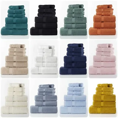 100% Egyptian Cotton Large Supersoft Luxury Face Hand Bath Towel Sheet Sets • £2.95