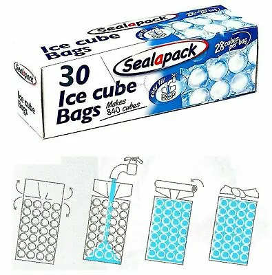 Sealpack Ice Cube Bags • £5.49