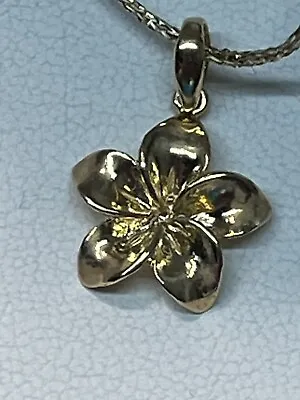 NA HOKU 14K Plumeria Pendant / Charm • $129.99