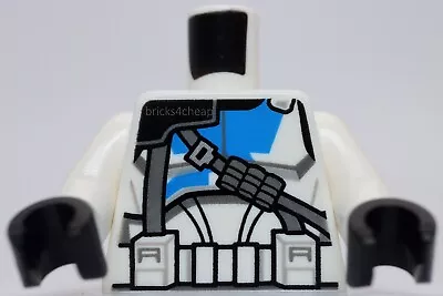 Lego Star Wars Armor Blue 501st Legion Markings Dark Bluish Gray Diagonal Belt • $4.70