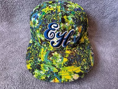 Ed Hardy Embroidered Multicoloured Snapback Baseball Cap • £22.95