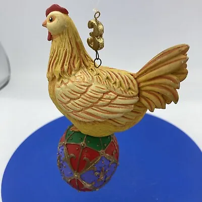 Dept 56 12 Days Of Christmas Ornament Three 3 French Hens 3rd Series RARE • $20