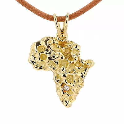 18kt Gold Pendant With A Brilliant • £419.81