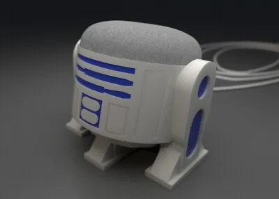 $36.12 • Buy Google Home Mini & Google Nest Smart Speaker Star Wars R2-D2 Stand / White 