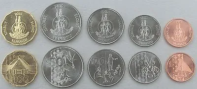 Vanuatu Kms Coin Set 2015 Uncirculated • $23.14