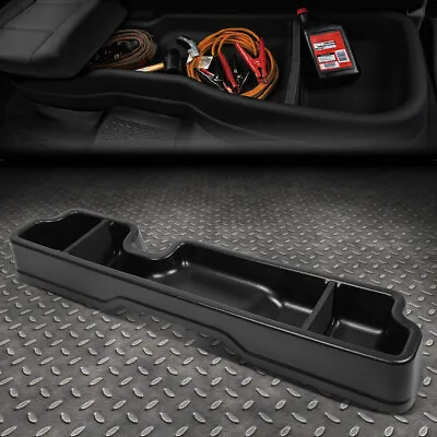 For 04-08 Ford F150 Super Crew Cab Rear Under Seat Storage Box Organizer Case • $80.99