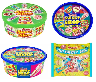 Swizzels Sweets Party Mix Chewy Candy Lollipops Tub Easter Sweets Christmas Gift • £9.95