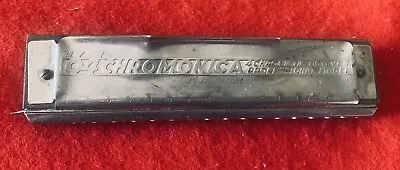 M. Hohner The 64 Chromonica 4 Chromatic Octaves Harmonica Germany Key C Pro FS • $24.95