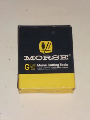 Morse Bott 1/4-20NC GH3 4FL Tap Set Of 3 New In Box • $20.36