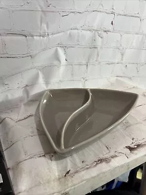 Mid Century Vintage Serving Dish Gray  • $12