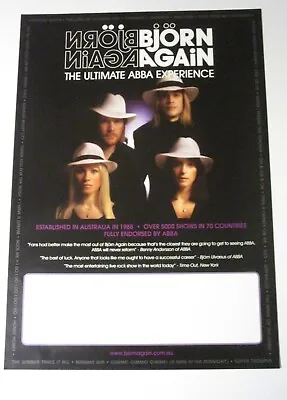 Bjorn Again (abba) Original Tour Poster • $33