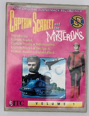 Captain Scarlet And The Mysterons!  DOUBLE CASSETTE SET - Gerry Anderson  • £10